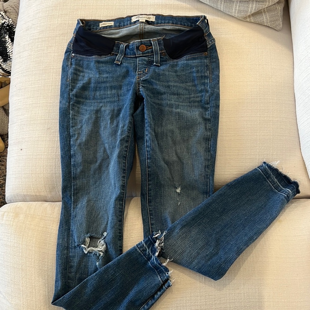 Madewell maternity jeans